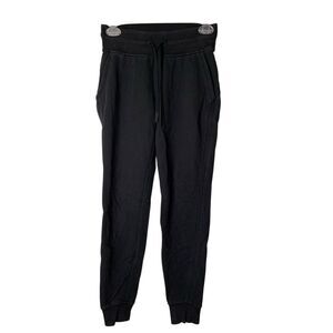 Lululemon Warm Down Jogger II *28" black women's size 2 W5BSDS